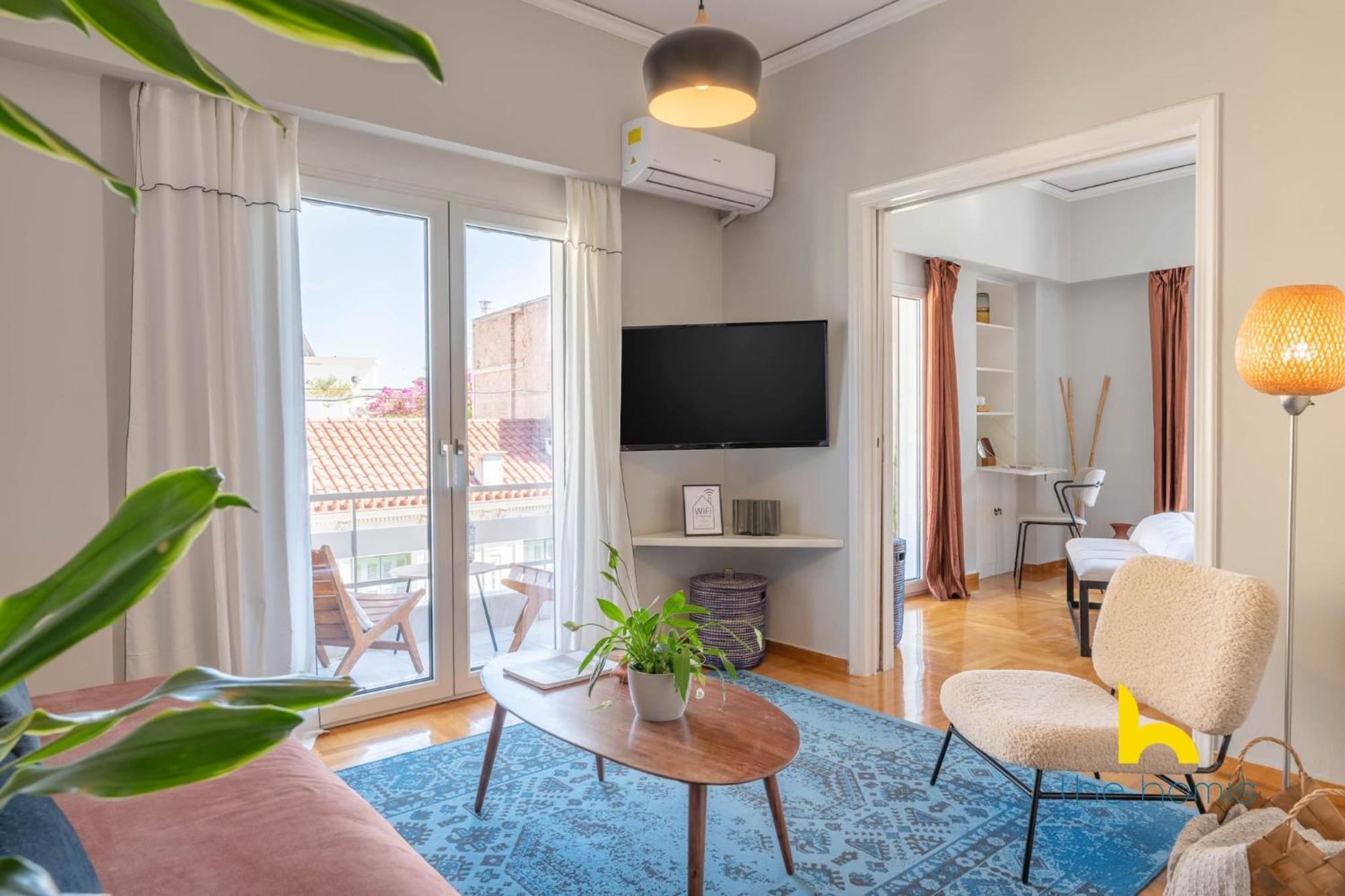 Sun-Splashed Sanctum With Big Balconies, Acropolis Atenas Exterior foto